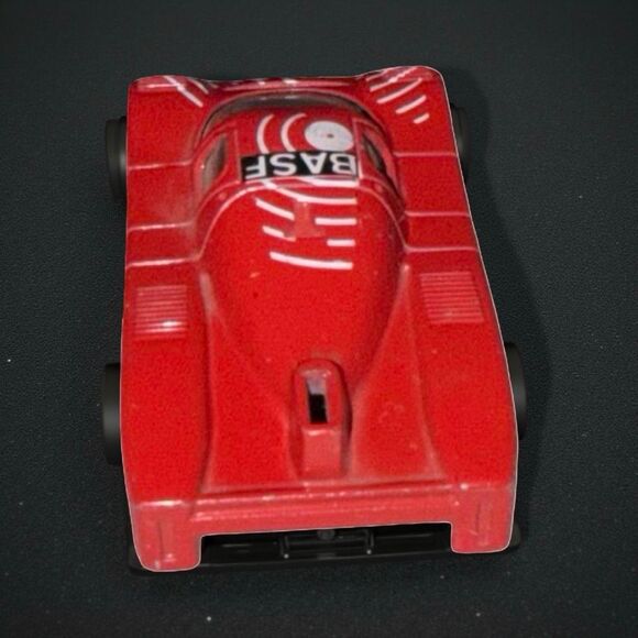 1984 Matchbox Red #4 Sauber Group C Racer BASF Car Macau 1:55 Scale - Picture 3 of 6
